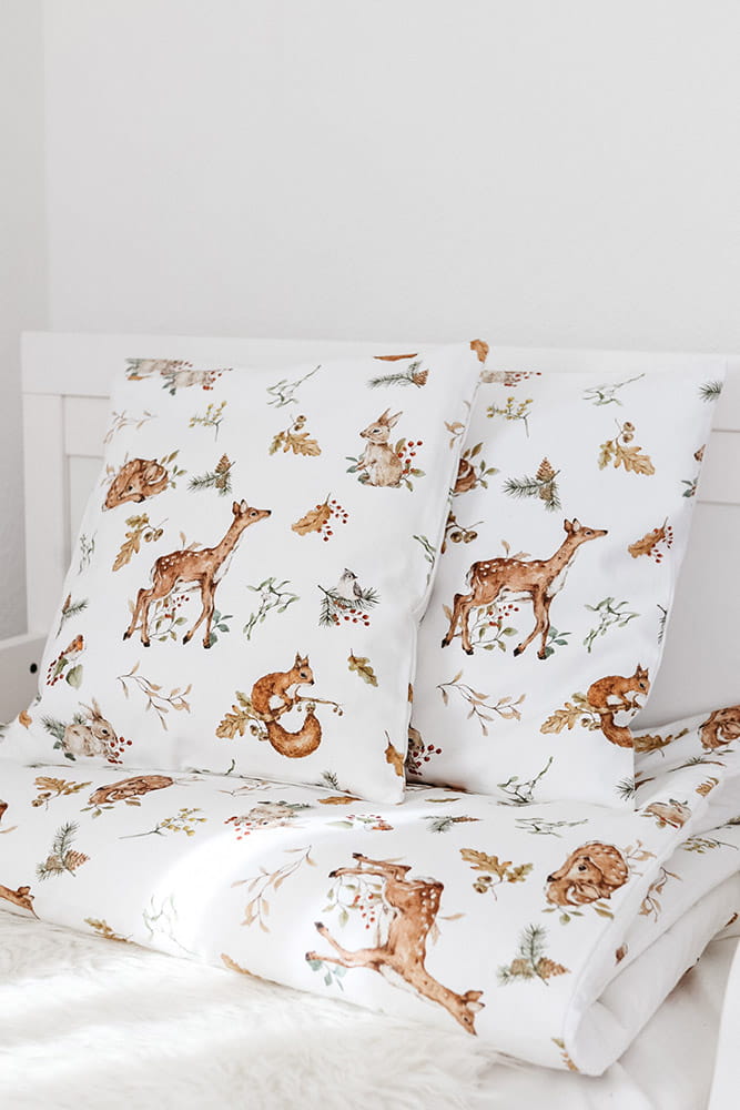 Forest Animals Duvet Set 120x170cm