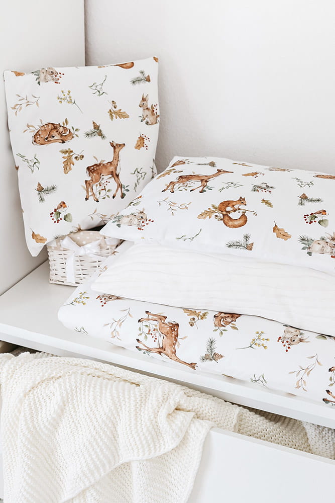 Forest Animals Duvet Set 120x170cm