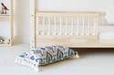 Cuscino Lungo- Iris Blu