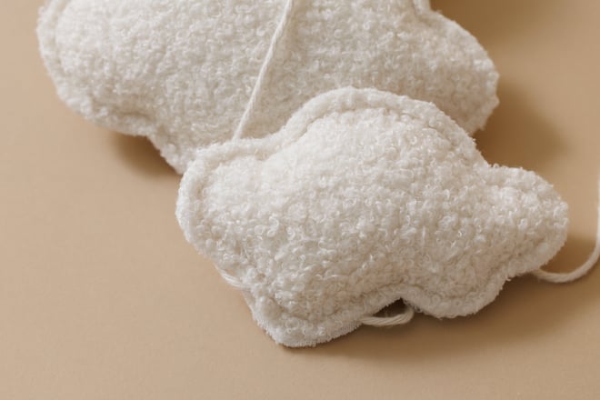 Boucle Clouds Garland - Vanilla