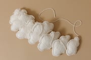 Boucle Clouds Garland - White