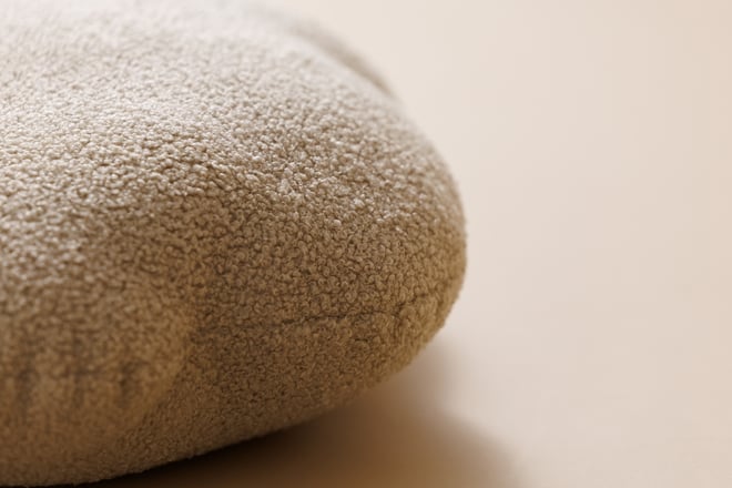 Kissen Wolke Beige Boucle