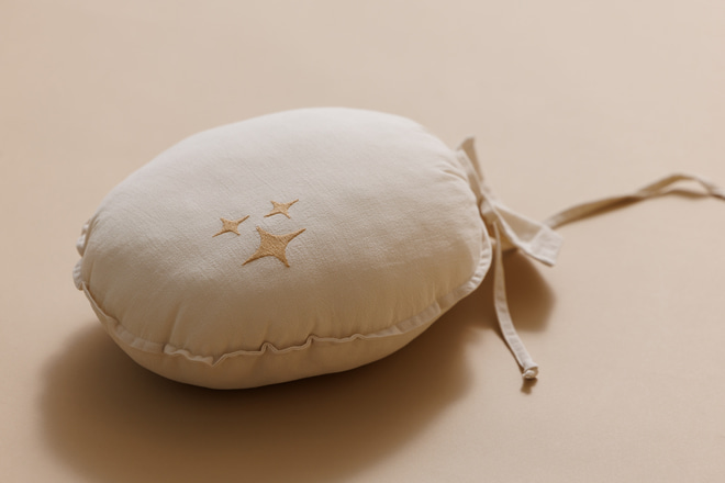 Mini Dekorativní Balónový Polštář - Přírodní