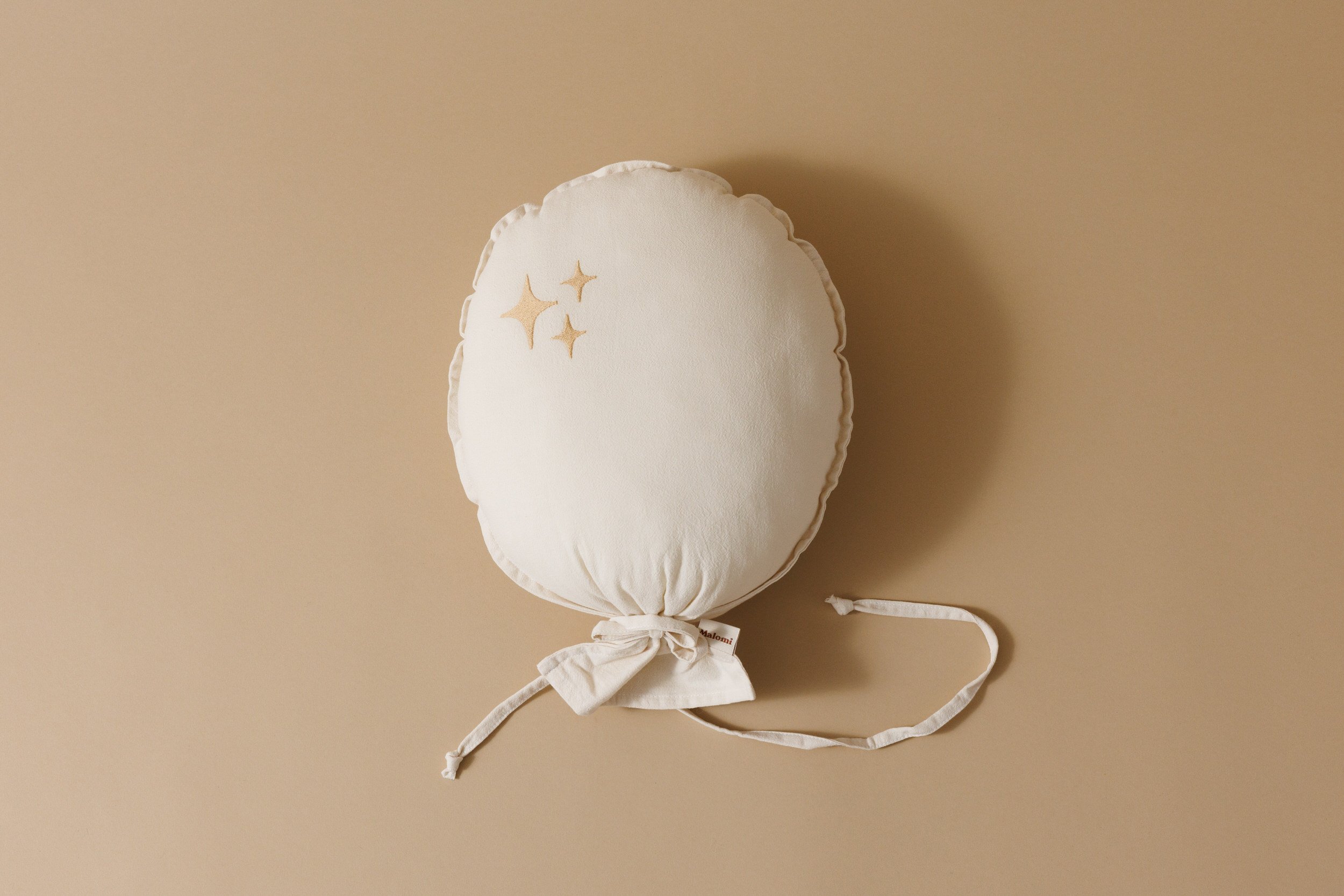 Saldi Estivi - Mini Cuscino a Forma di Palloncino Decorativo - Naturale