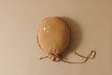 Mini Coussin Ballon Décoratif - Camel