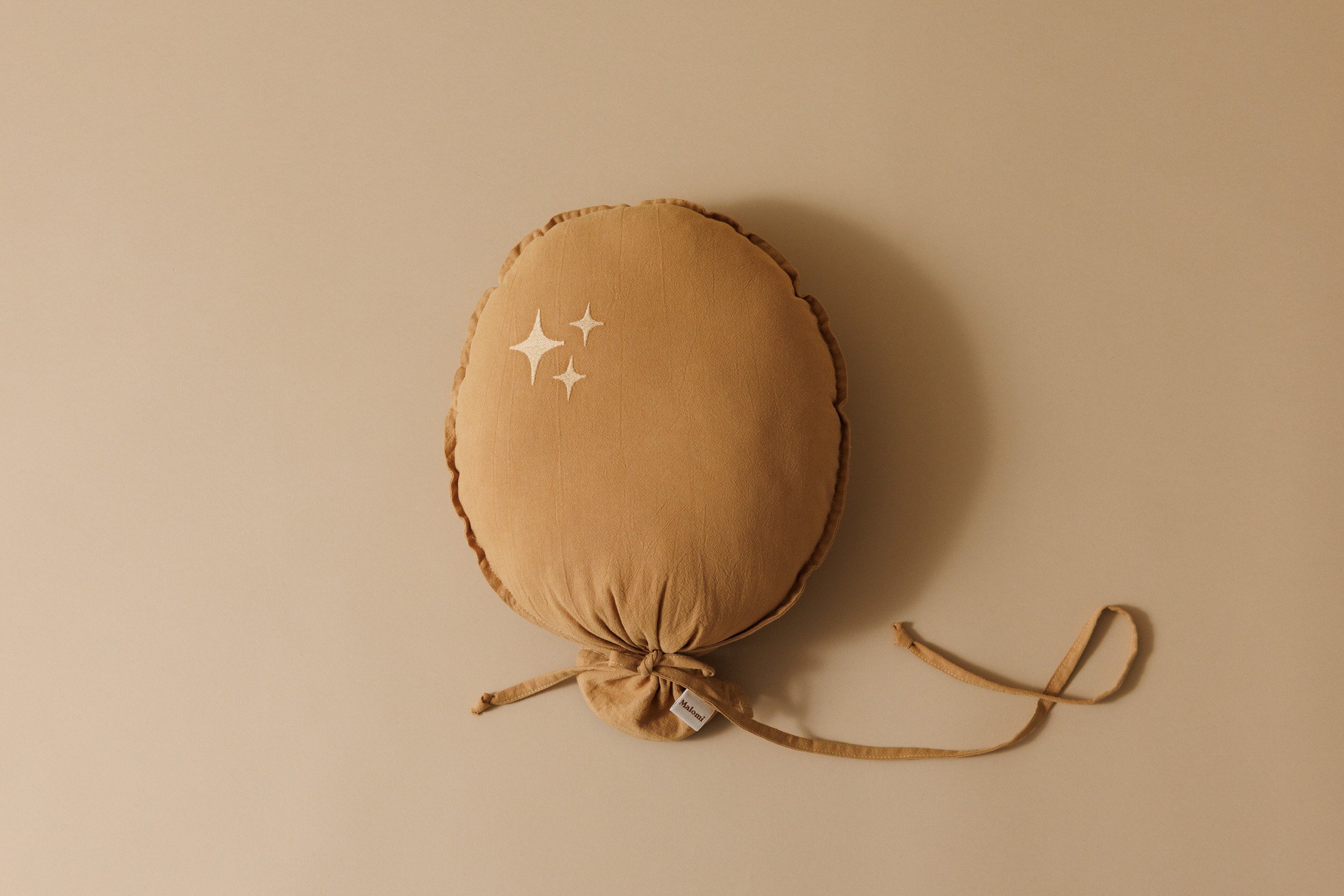 Saldi Estivi - Mini Cuscino a Forma di Palloncino Decorativo - Camello