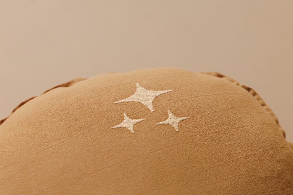 Decorative Mini Balloon Cushion - Camel