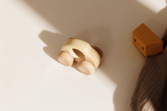 Jouet en bois - Voiture Beetle