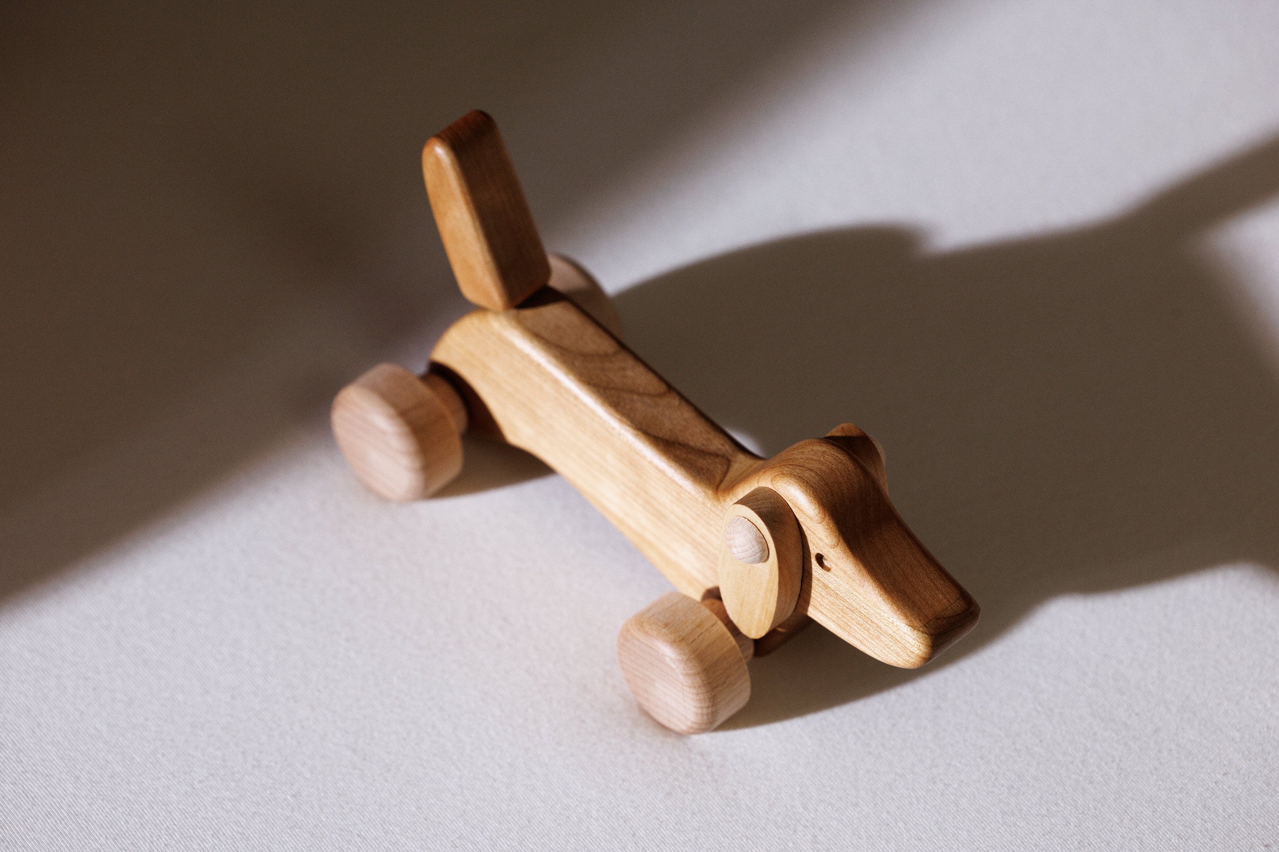 Dachshund Wooden Toy