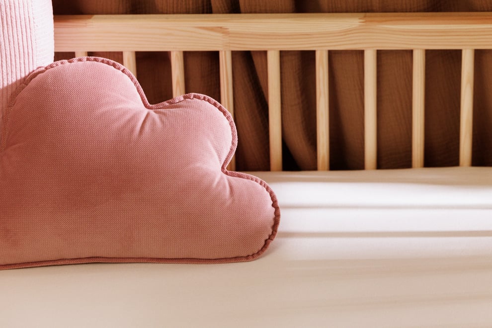 Coussin Nuage Vieux Rose