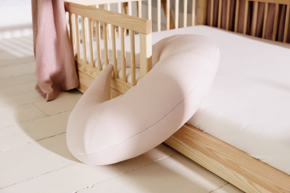 Croissant Nursing Pillow - Blush