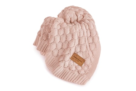 Coperta di Bambù Soft Rosa Pastello