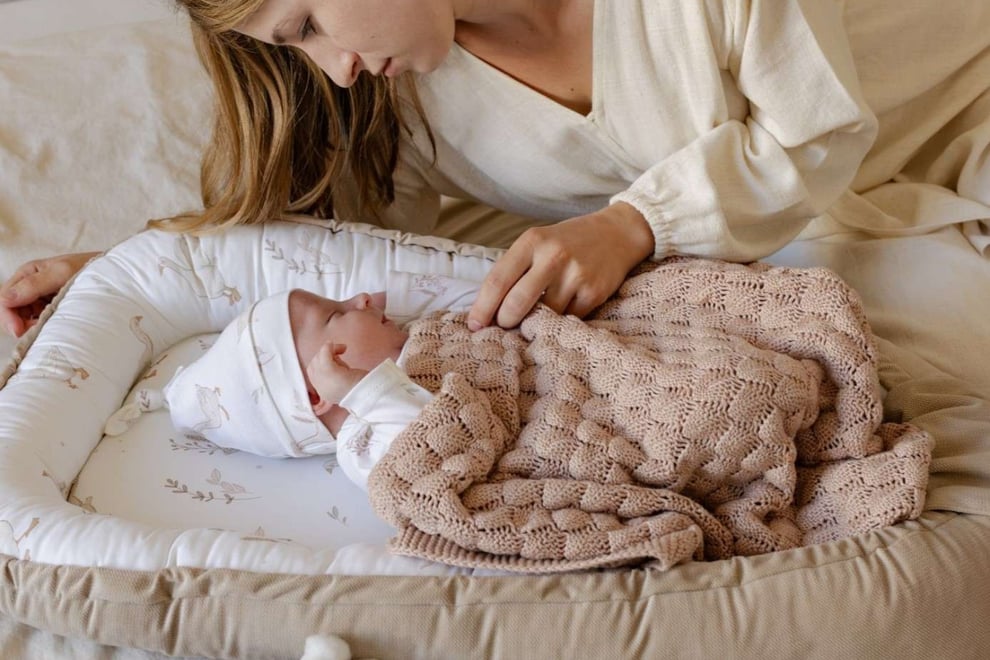 Coperta di Bambù Soft Rosa Pastello