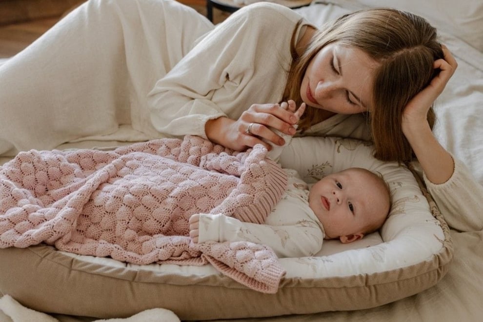 Coperta di Bambù Soft Rosa Pastello