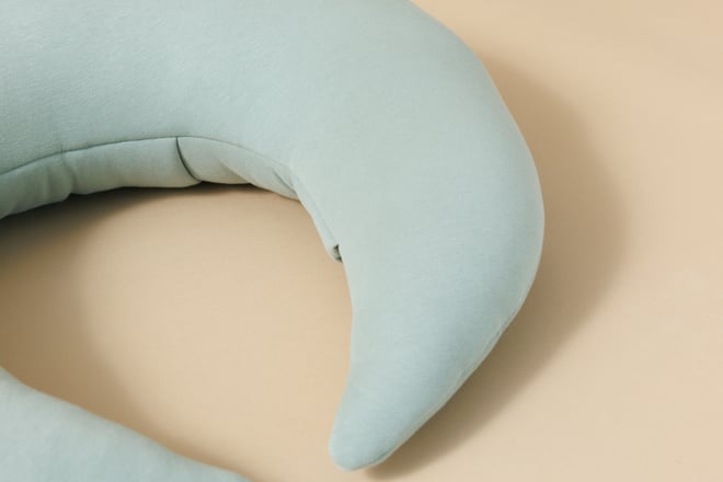 Cojín de lactancia Croissant - Desert Green