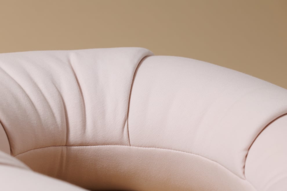 Croissant Nursing Pillow - Blush