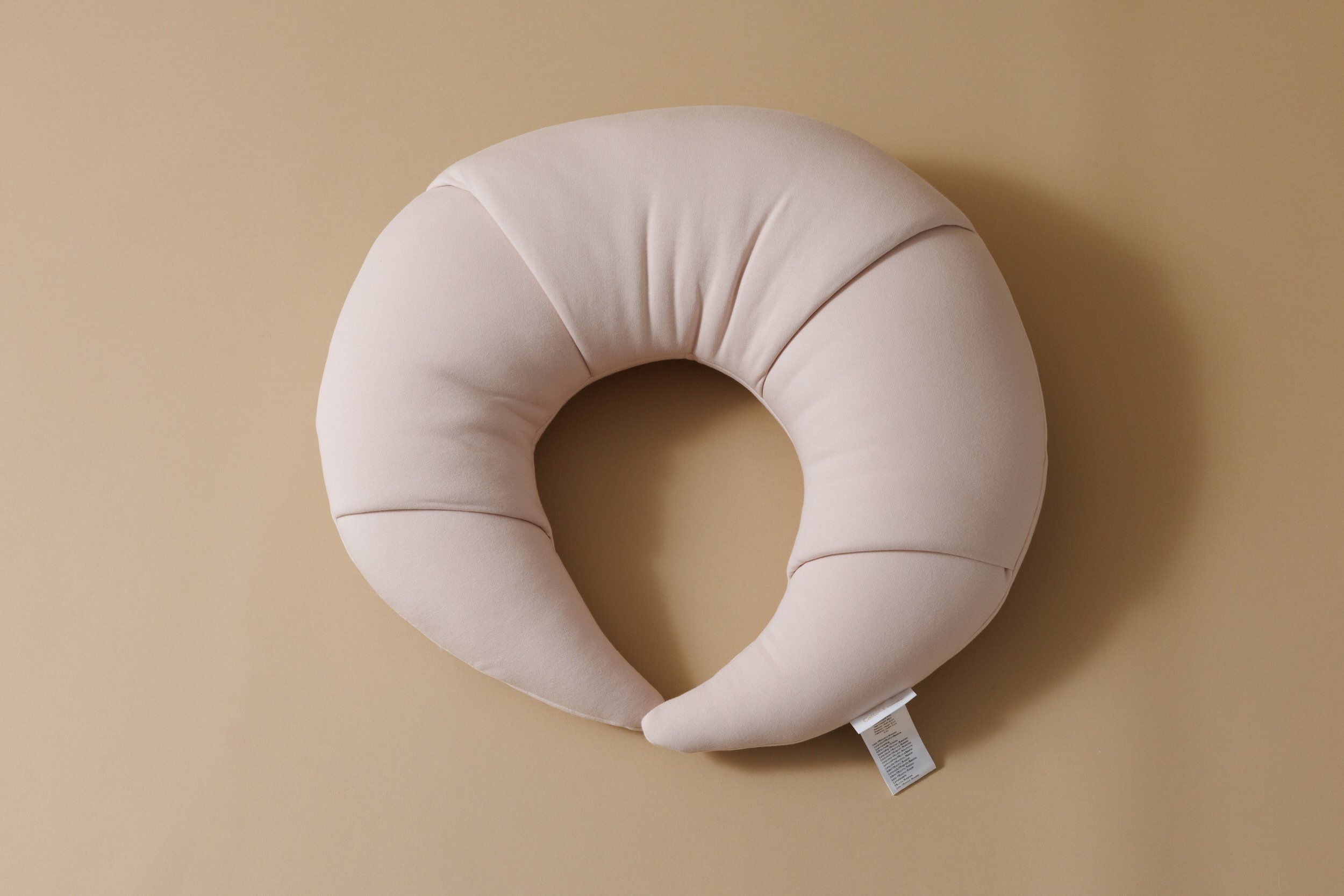 Coussin d'Allaitement Croissant Blush