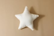 Boho Vanilla Star Cushion