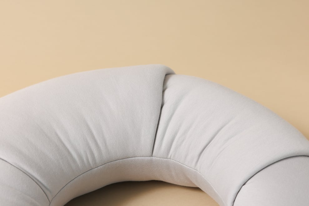 Coussin d'Allaitement Croissant Beige