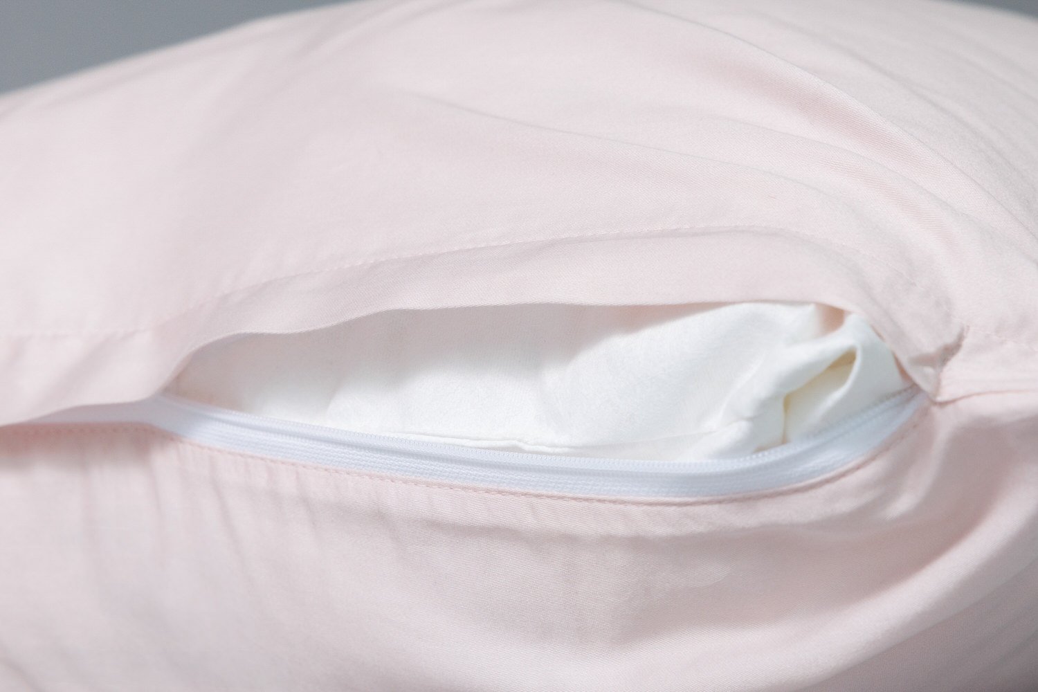 Powder Pink Cotton Sateen Duvet Set 120x170