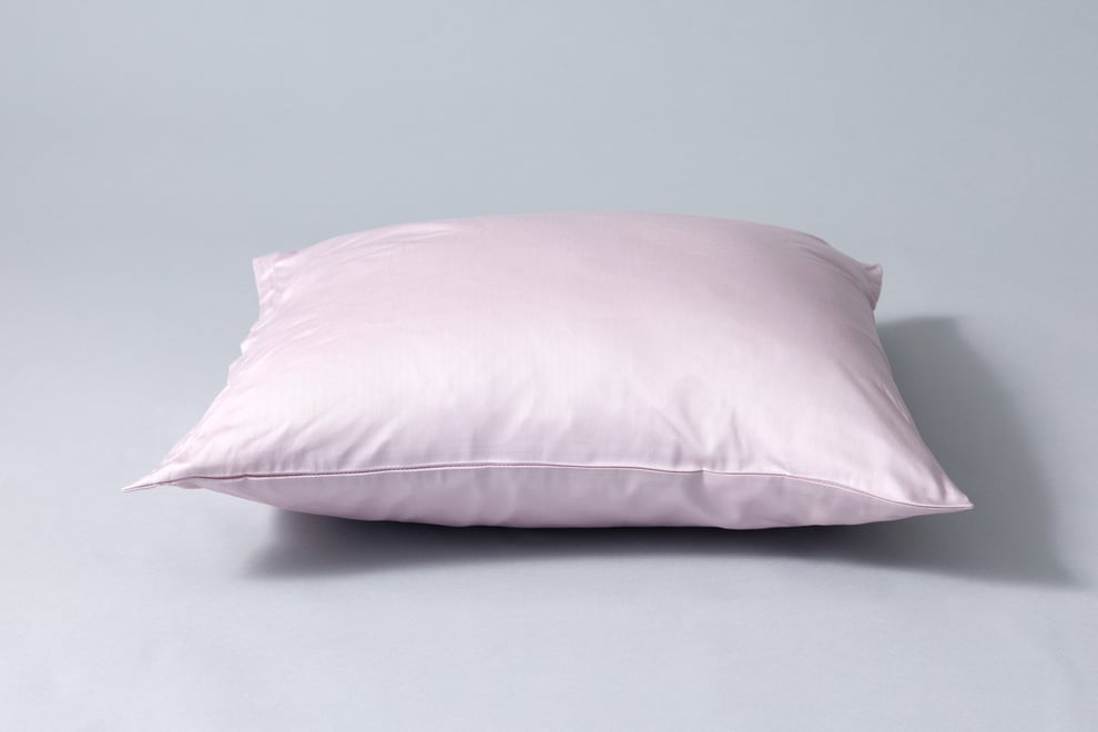 Housse de Couette Satin de Coton Lilas 120x170