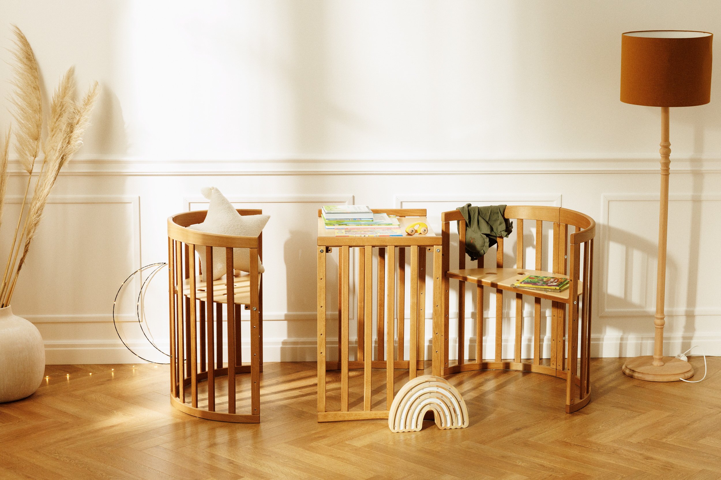 7 in 1 Evolving Cradle - Vintage 7 in 1 Evolving Cradle - Vintage