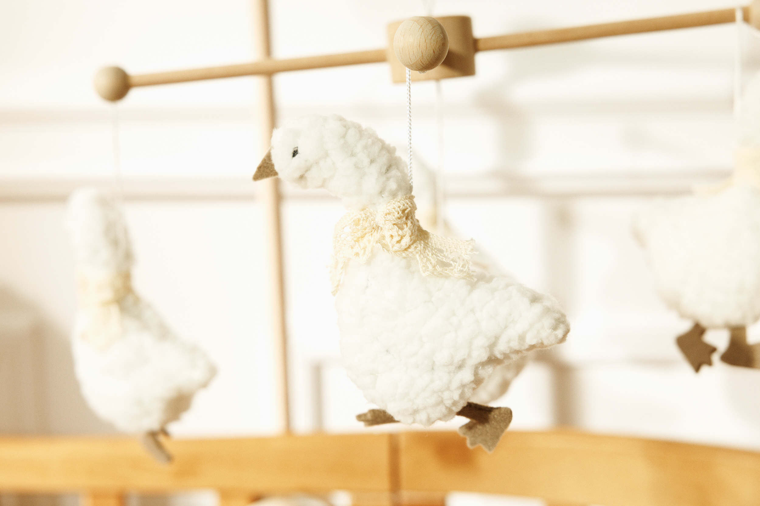 - Mobile Musical Oies - Blanc (Mon Lit Cabane) - Image 2