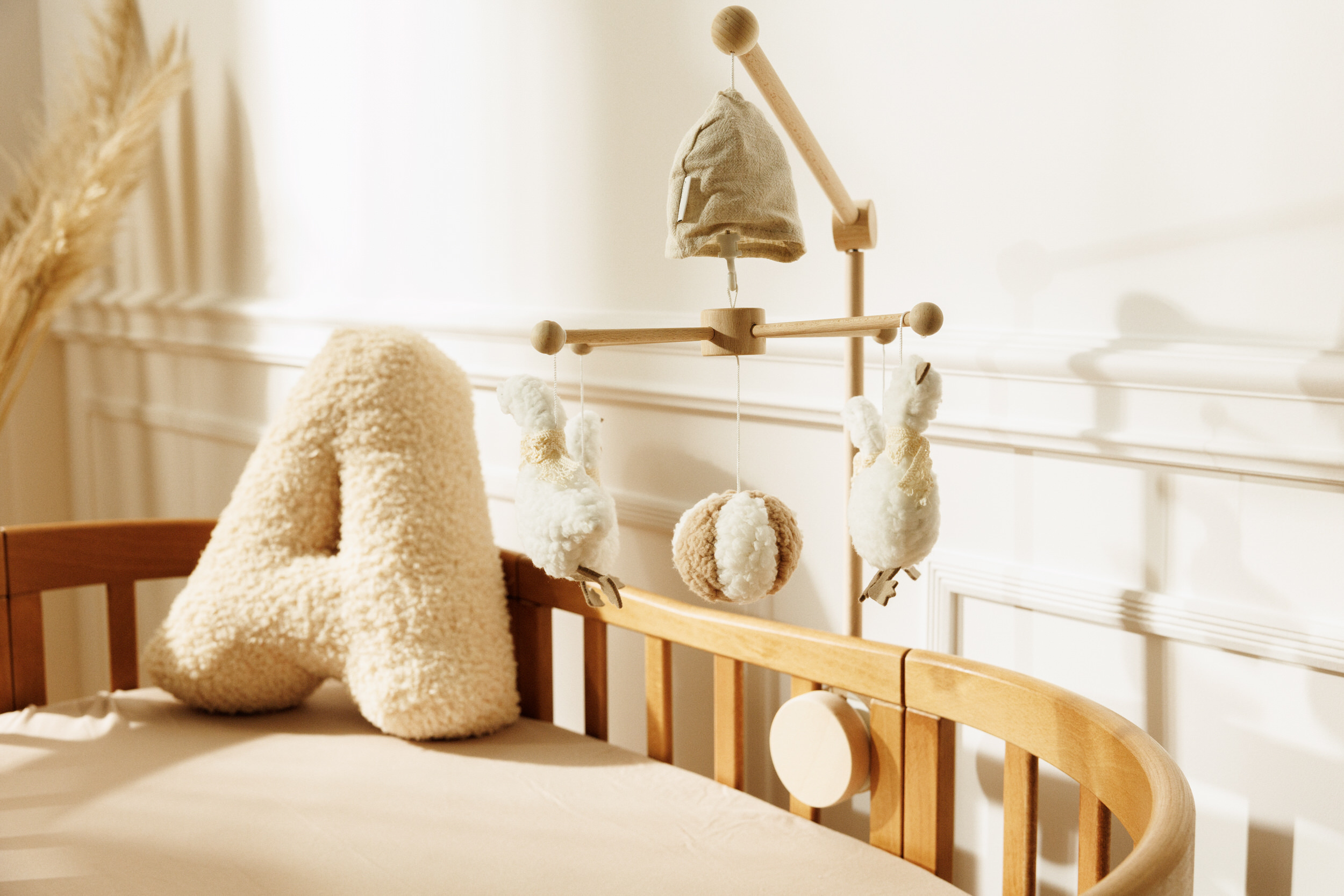 Mon Lit Cabane - - Mobile Musical Oies - Blanc