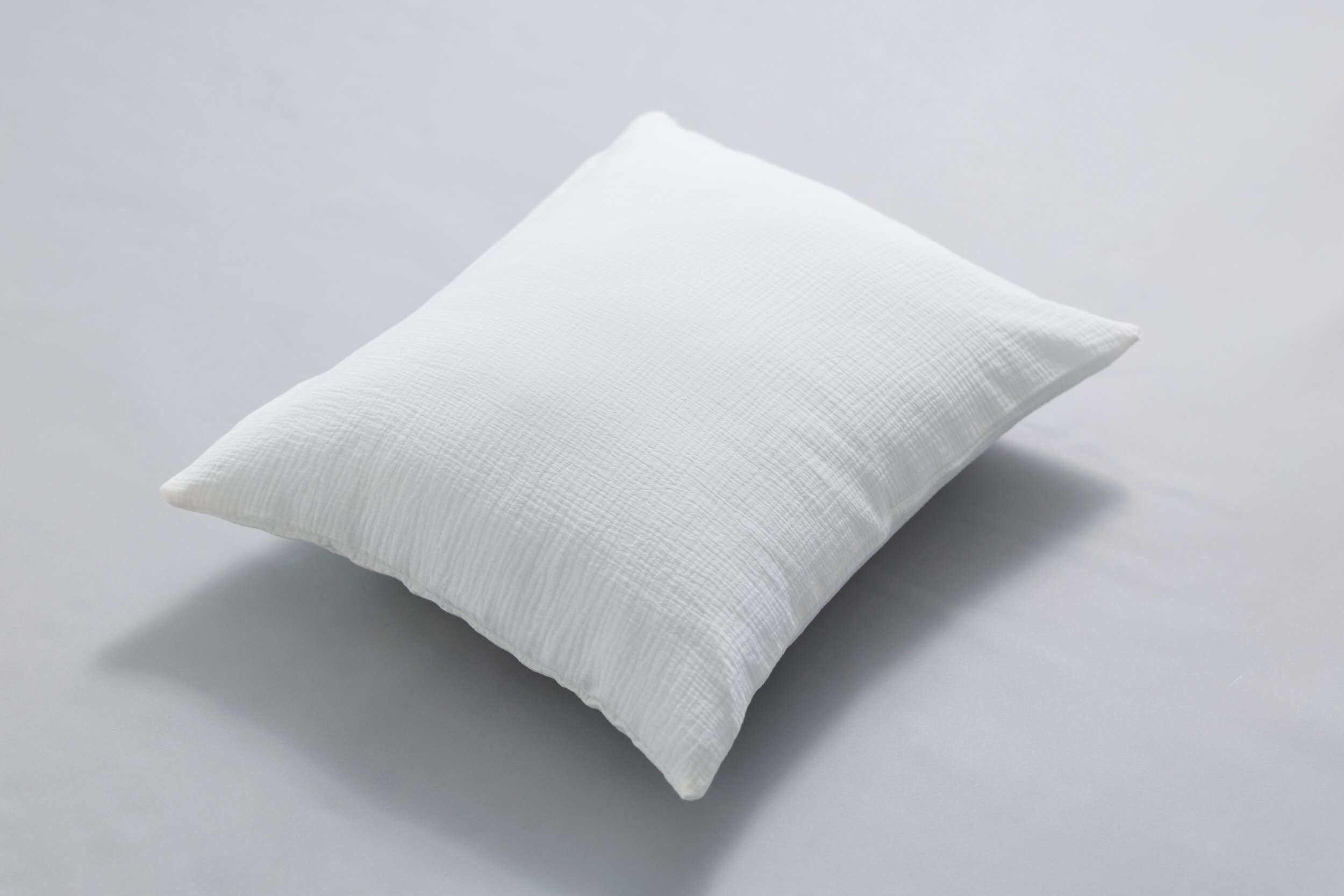 Housse de Couette et Oreiller 140x200Mousseline de Coton - Blanc àPois Dorés