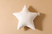 Vanilla Star Cushion Boucle