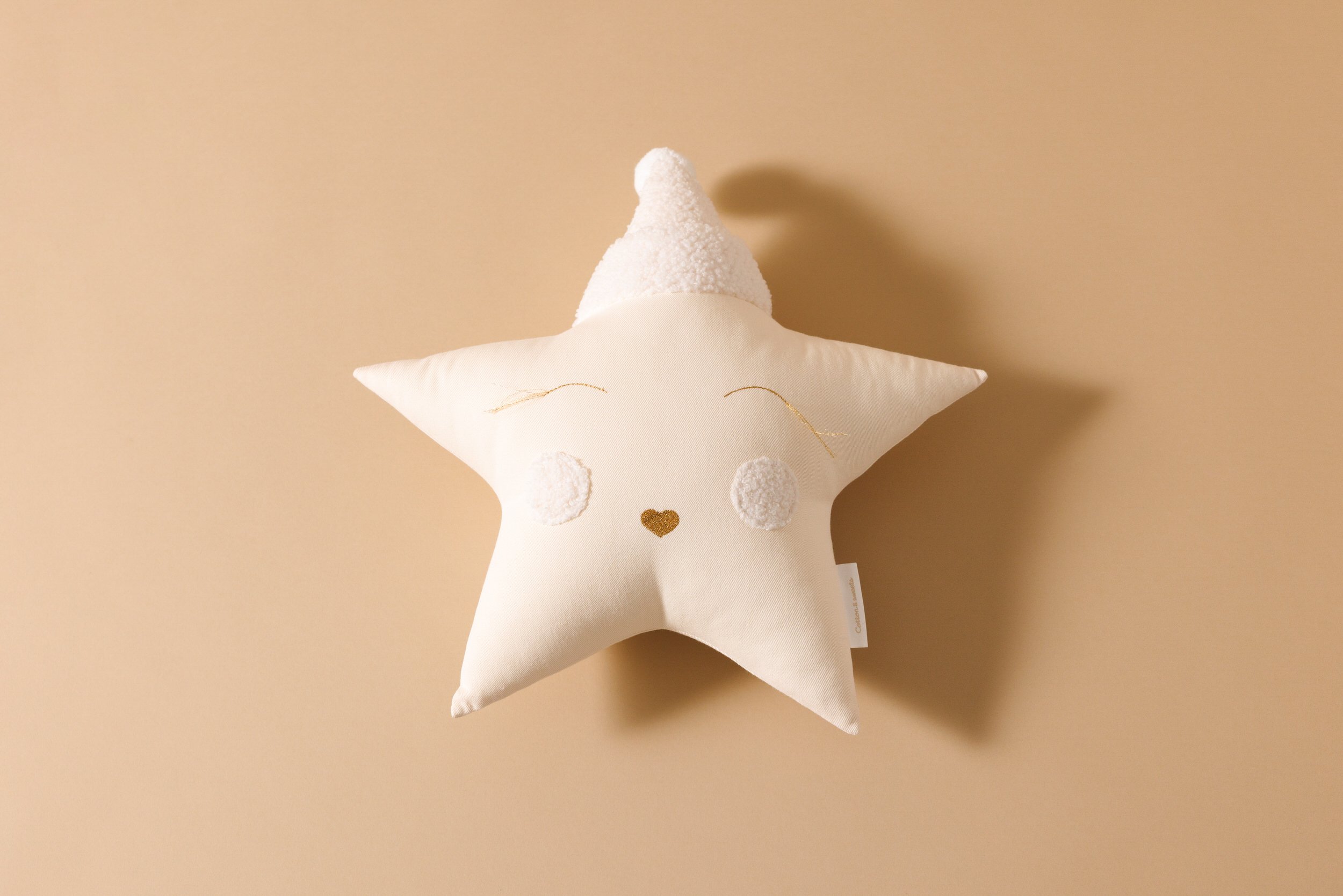 Sleeping Star Vanilla Cushion