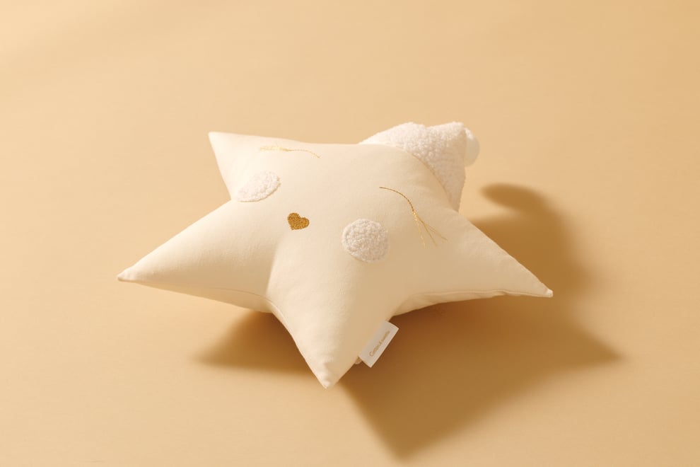 Sleeping Star Vanilla Cushion