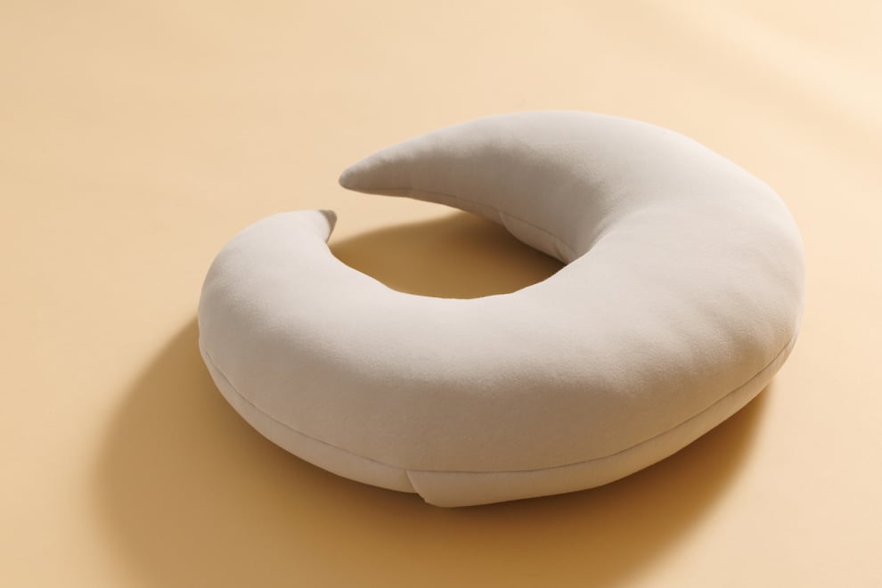 Croissant Nursing Pillow - Grey