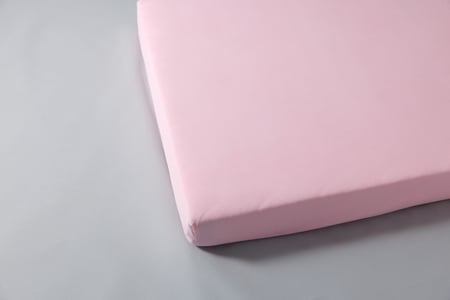 Fitted sheet - Powder Pink