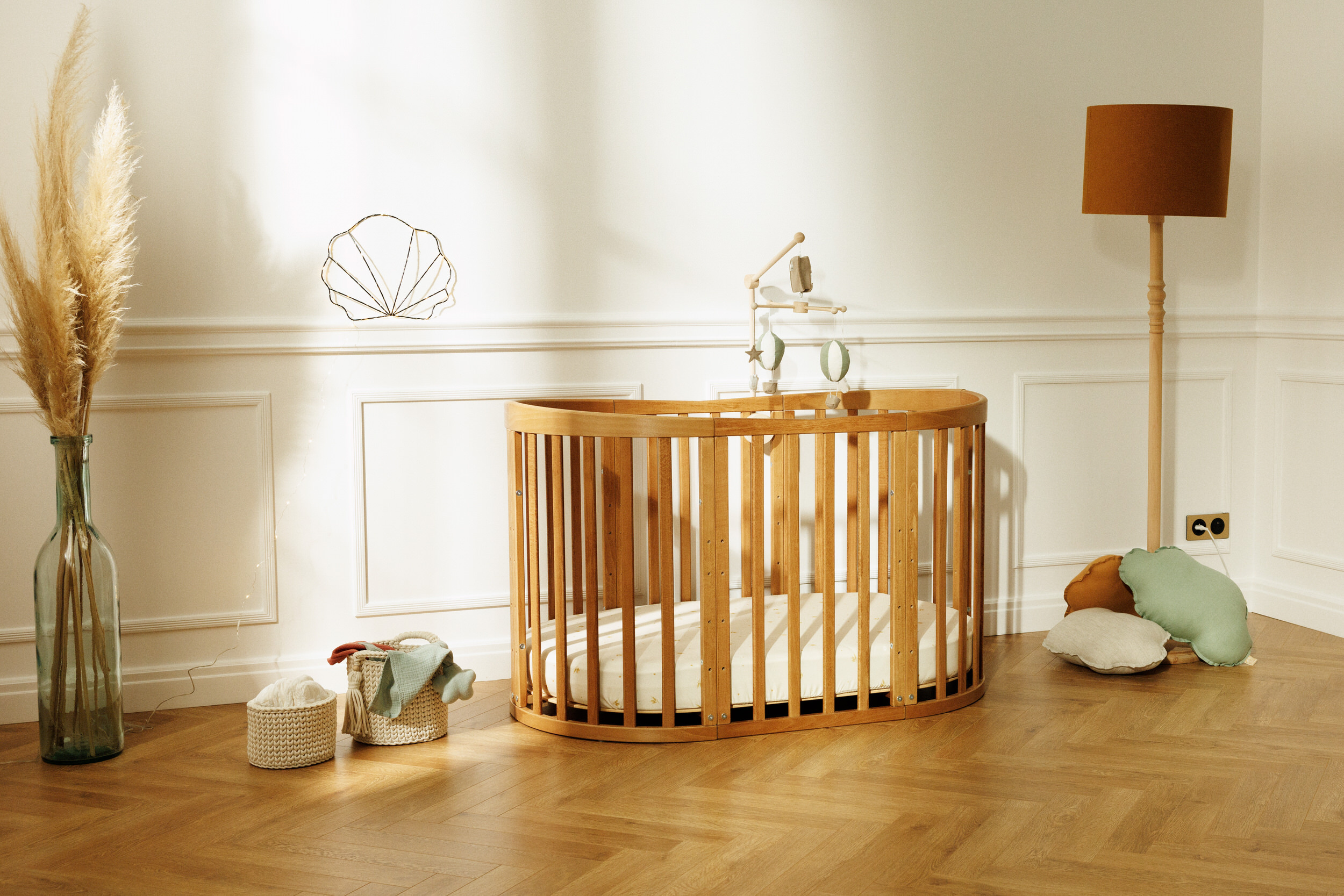 - Mobile Musical Cirque - list: Marron|Vert (Mon Lit Cabane) - Image 1