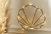 Black Metal Wire LED Light - Shell