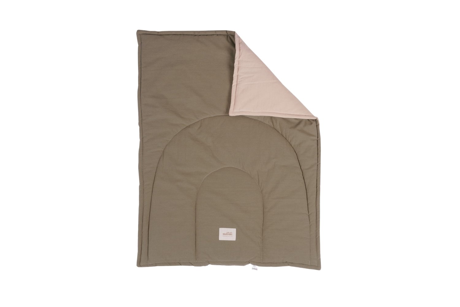 Saldi Estivi - Set Coperta e Cuscino 110x140 - Verde Foresta