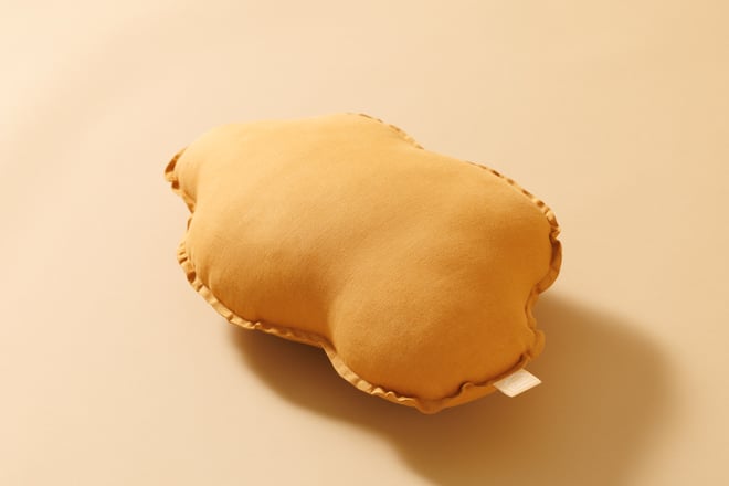 Cuscino Nuvola in Lino Caramello