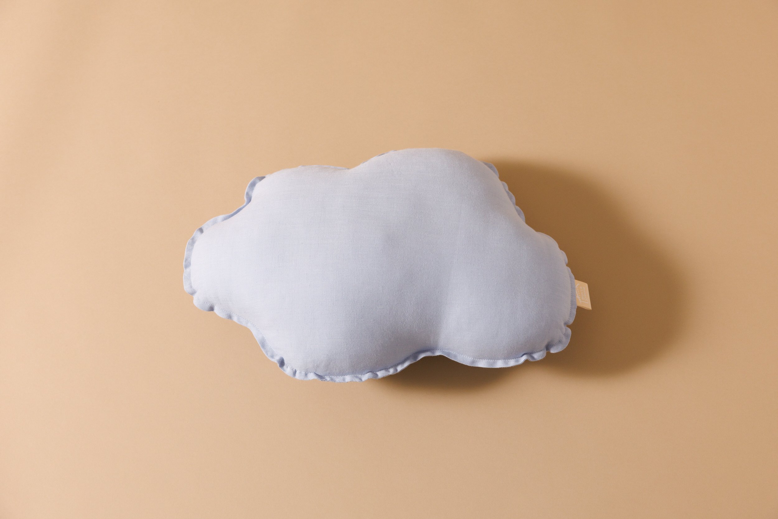 Saldi Estivi - Cuscino Nuvola in Lino Blu