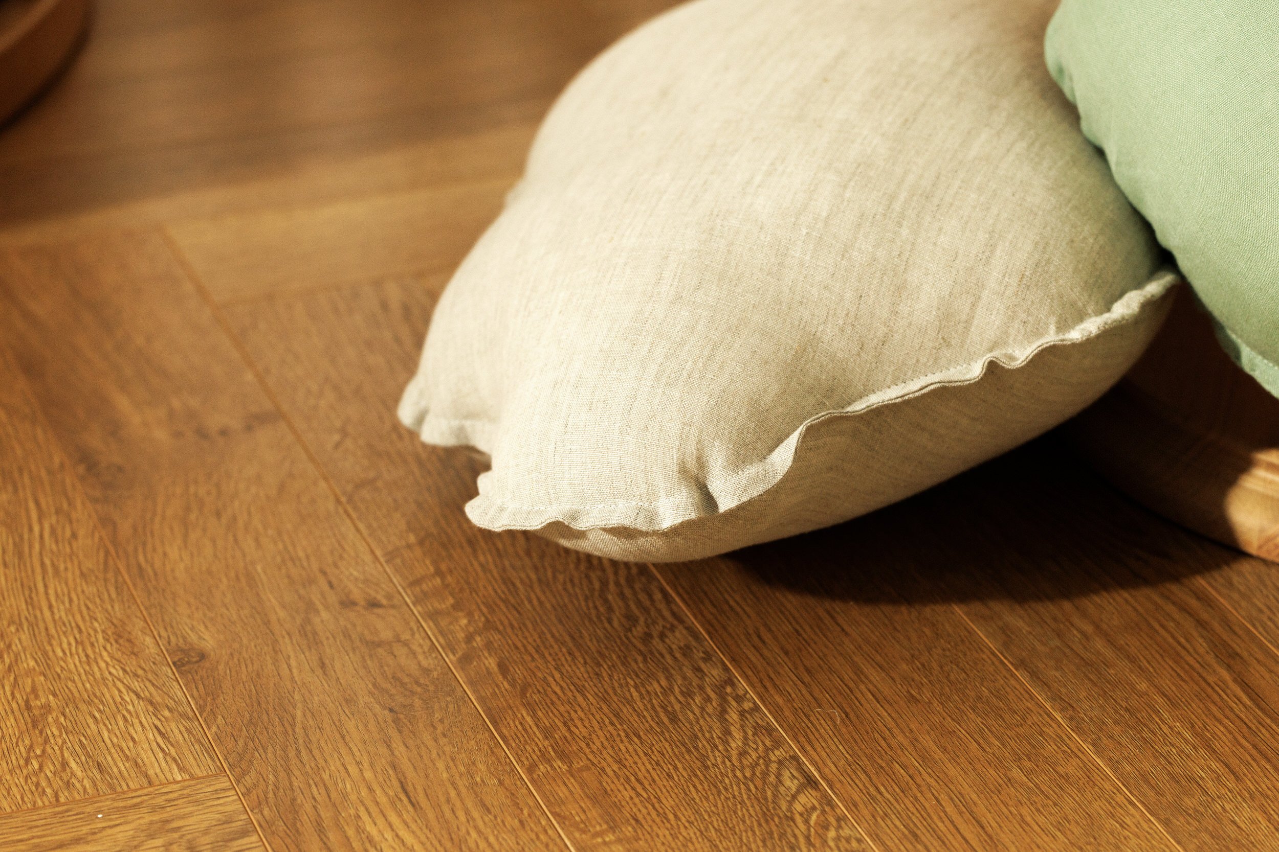 Coussin Nuage en Lin Naturel