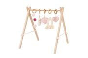 Wooden Baby Gym - Pink