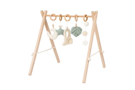 Arco Baby Gym de Madeira - Menta