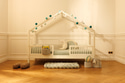 Braided Floor Mattress Sage Green