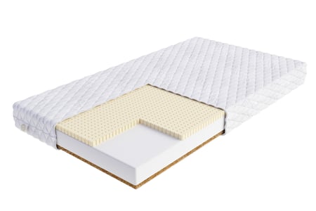 Coconut Fiber & Latex Mattress Perséphone 12cm