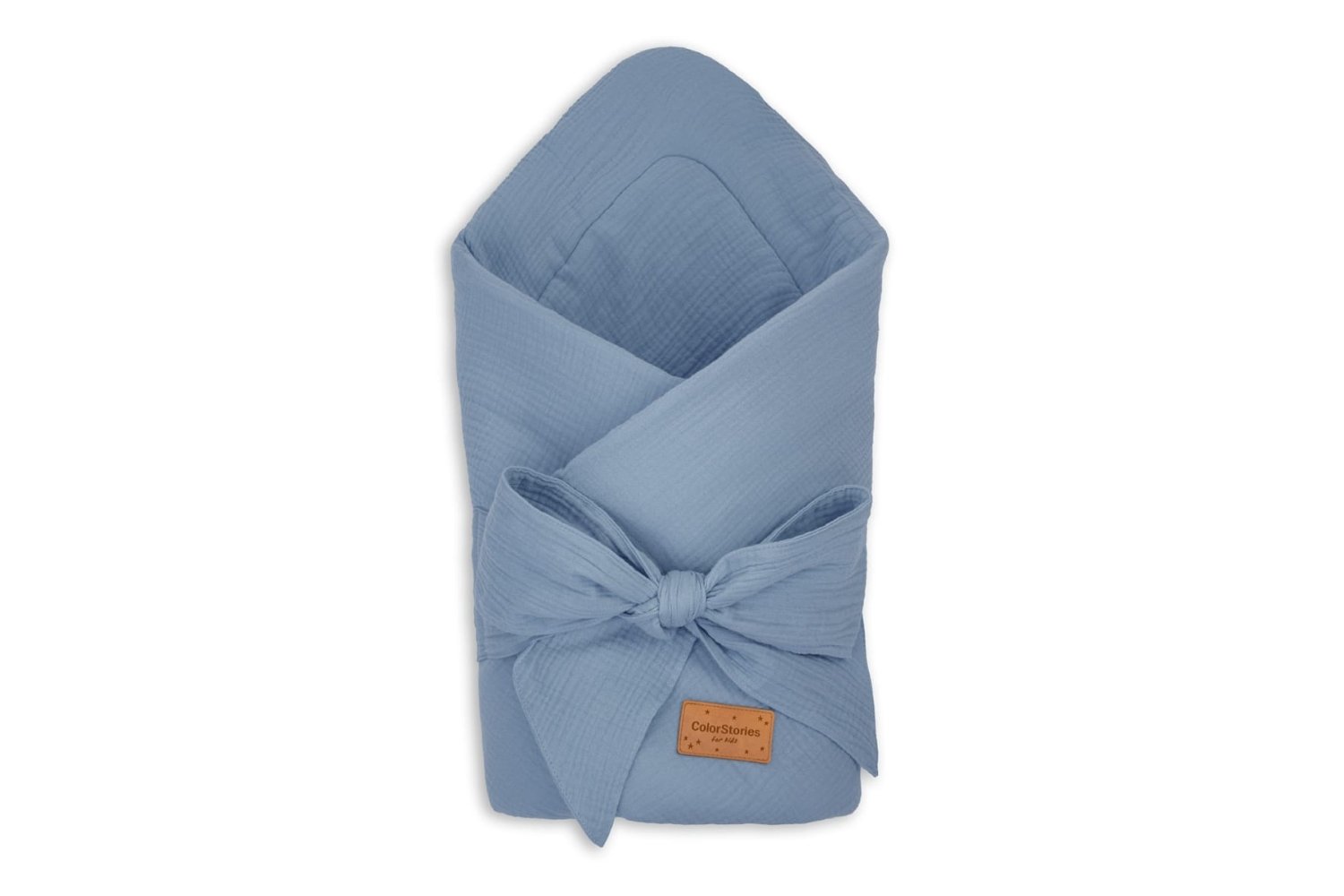 Blue Muslin Swaddle