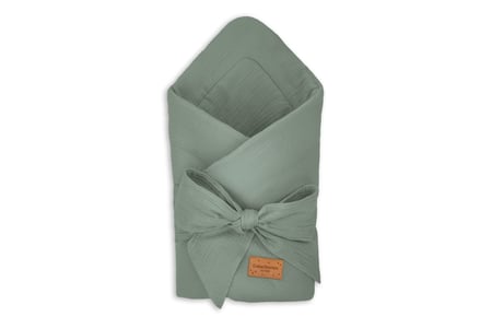 Olive Muslin Swaddle