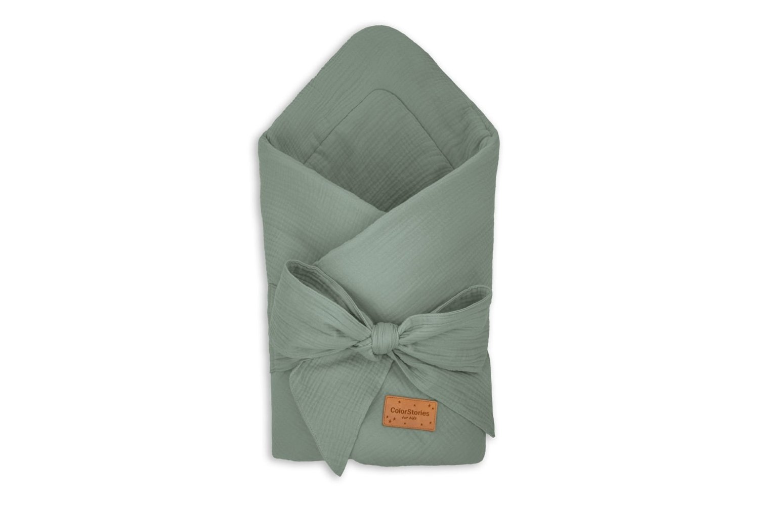 Olive Muslin Swaddle