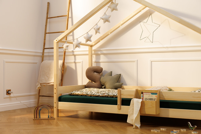 Guirlande Lumineuse LED en Fil Métallique Noir - Étoile