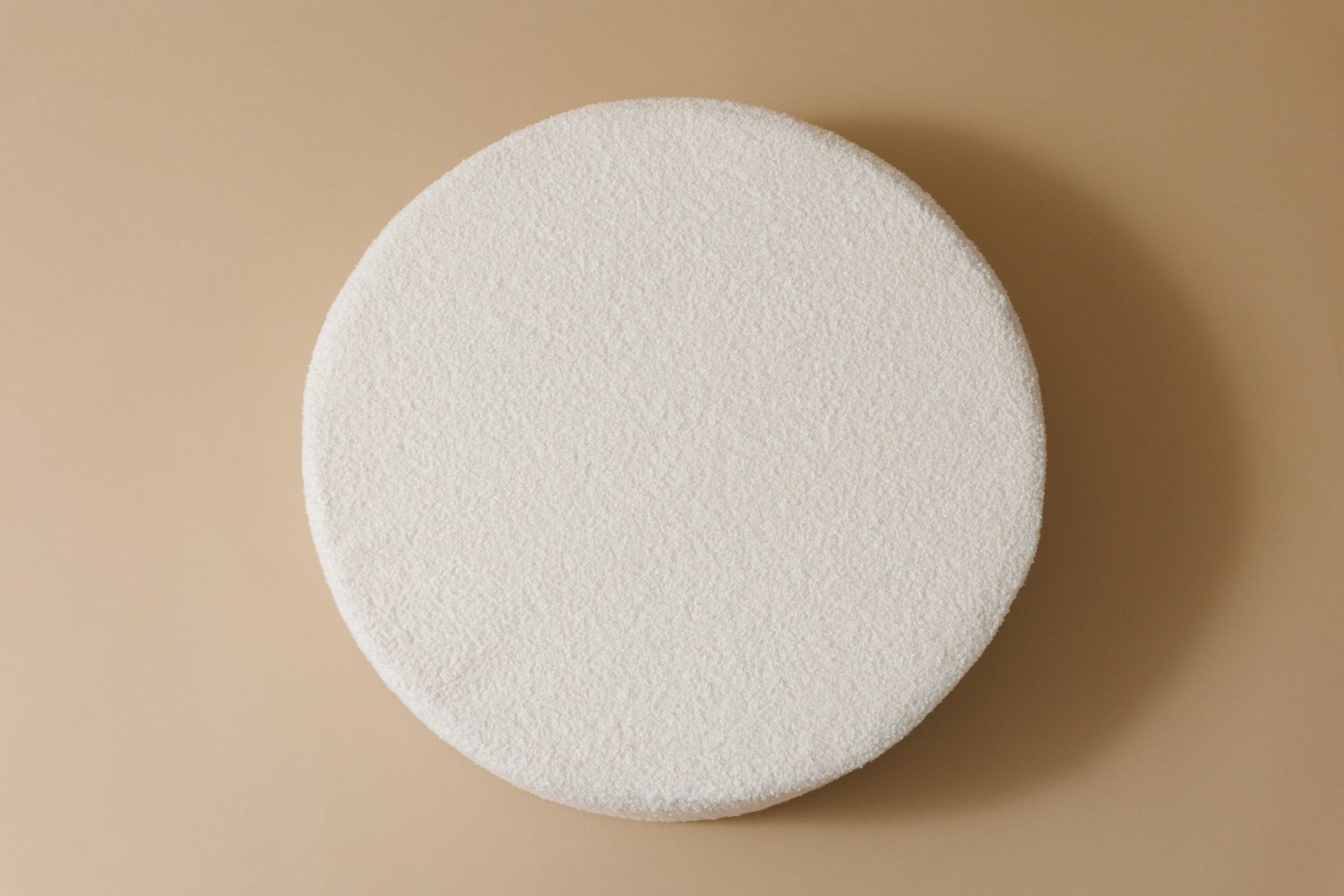 Saldi Estivi - Pouf Boucle Boho Vaniglia
