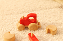 Juguete de madera - Tractor con Bloques